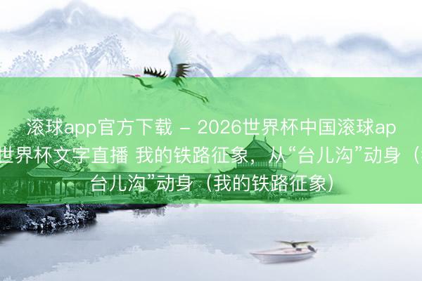 滚球app官方下载 - 2026世界杯中国滚球app官网,2026世界杯文字直播 我的铁路征象,从“台儿沟”动身(我的铁路征象)